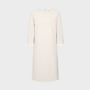 캐리스노트 빈츠 프린트 주름배색 원피스 (CN4SOP201)