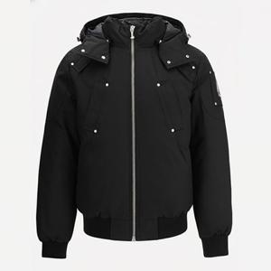 무스너클 남성 오리지널 발리스틱 셔링 트림 봄버 자켓 블랙 내츄럴 M35MB000S 1001