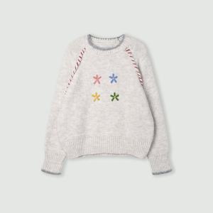 [코인코즈][정가149,000원]플라워 도톰 라운드 니트_CC6SP661