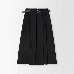 [코인코즈][정가69,000원]벨티드 핀턱 스커트_CD5AS902