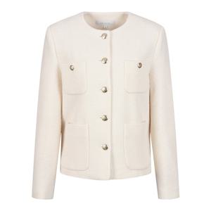 [코인코즈][정가399,000원]코인코즈 라운드넥 트위드 자켓_DW4WJ108