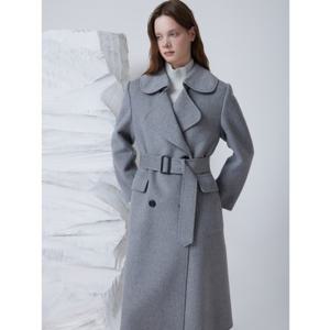 [듀엘]벨티드 더블 코트 D254MSG509