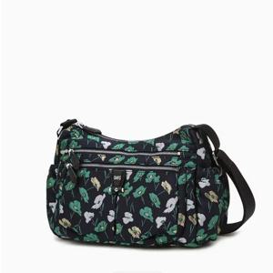 [닥스핸드백] 그린 플라워 패턴 원단 크로스백DCBA6E511E3