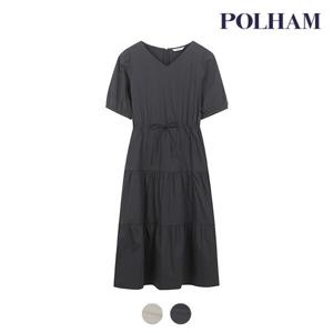 [폴햄][폴햄] 여성 브이 티어드 원피스_PHE2OO2220