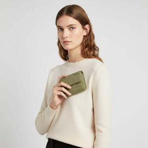 보테가베네타  여성 인트레치아토 미니 반지갑 651372 VCQC1 2916