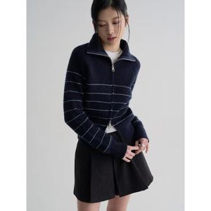 (35615ASM3R) [에잇세컨즈] 스트라이프 집업  네이비