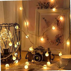 LED앵두전구 크리스마스 트리조명 USB 줄조명 80구