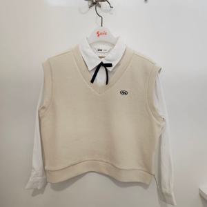 [소이]레이어드 셔츠 조끼티 25s1459be 여아/주니어용 봄상품 초특가