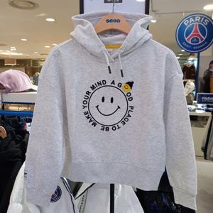 [에스핏 주니어]해운대NC  에스핏 스마일 크롭 후드 HT-SJY711FKHT08