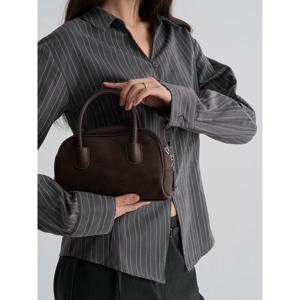 (3561D3WY4D) [에잇세컨즈] 인조 스웨이드 미니 토트  브라운