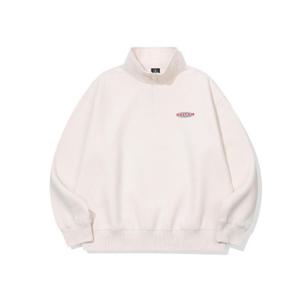 빈트릴긴팔티 VQA VA254RM002SD 스톤에이지 서클 와펜 기모 하프 집업 (샌드)