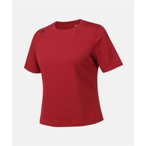 데상트 우먼스 골지 반팔 티셔츠 레드(SQ322PTS74) SQ322PTS74_RED0 279236