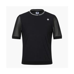 데상트 GOLF 여성 매쉬믹스 반팔 티셔츠 (DP22WFNS65) DP22WFNS65_BLKG 279853