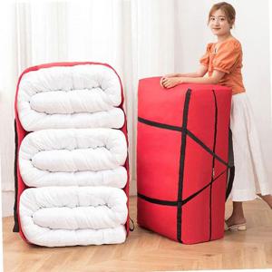 초대형 옷 이불 부직포 가방 수납 리빙 박스 정리 함