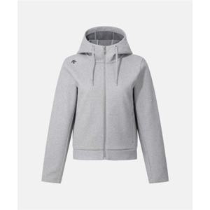 데상트 우먼스 울라이크 트레이닝 후드 집업 자켓 멜란지 그레이 SR122PFT11 SR122PFT11_MGRY 290786