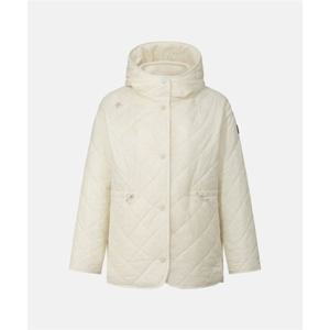 데상트 우먼스 퀼팅 롱 패딩 자켓 크림 SR122PKT12 SR122PKT12_CRM0 290802