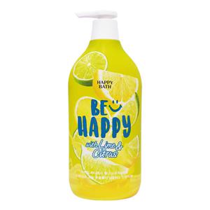 해피바스 스마일 바디워시 웰니스 유자라임 900g