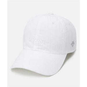 데상트 워딩 로고 나일론 볼캡 화이트(SQ123UCP14) SQ123UCP14_WHT0 280493