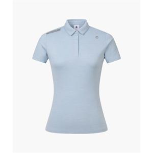 데상트 GOLF 여성 울테크 카라 반팔 티셔츠 (DP12WFTS35) DP12WFTS35_LBLG 279942