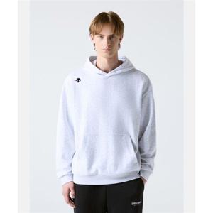 데상트 백그래픽 후드 티셔츠 라이트 그레이 SR123UHD12 SR123UHD12_LGRY 301332