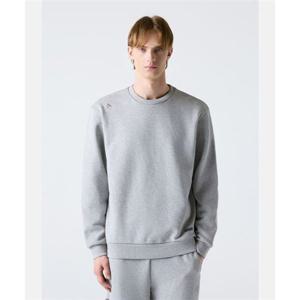 데상트 스포츠테리 워딩 로고 맨투맨 멜란지 그레이 SR123UHT11 SR123UHT11_MGRY 301352