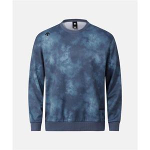 데상트 트레이닝 라운드 넥 맨투맨 데님 블루 SR121THT11 SR121THT11_DBLU 301355