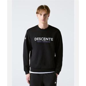 데상트 빅워딩 로고 맨투맨 블랙 SR123UHT12 SR123UHT12_BLK0 301380