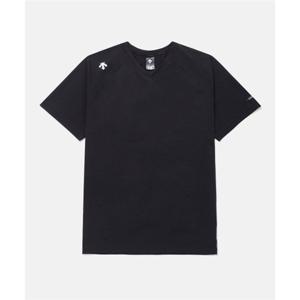 데상트 SMART-Q 브이넥 반팔 티셔츠 블랙(SQ211UTS42) SQ211UTS42_BLK0 301409