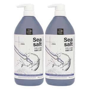미쟝센 헤어앤스칼프 딥클린 부스터 샴푸 800g x2