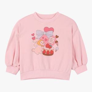 [밀리밤]러블리버니그래픽맨투맨(MLMA26S1G)