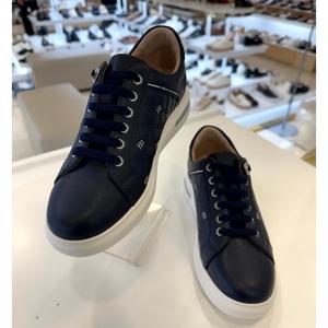 [무크]여성 밴드형 로고 자수스니커즈 422305 AB 네이비a