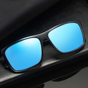 남성 데일리 운전 패션 편광 선글라스 블루미러