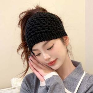 겨울 방한템 여성 와이드 너비 반다나터번 헤어밴드