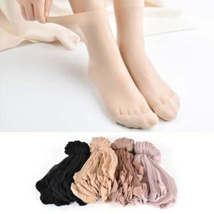 여성 베이직 데일리 컬러 발목 스타킹 20켤레 묶음