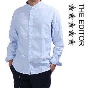 에디터 1298LR 4865 41 차이나카라 옥스포드 셔츠