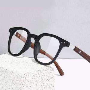 긱시크 무테 반무테 뿔테 안경 티타늄 안경테 ZH1039