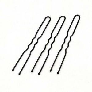 웨이브 U핀 데일리 100개 6cm 클래식 올림머리 똥머리