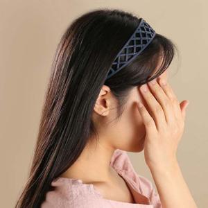 (엔젤슈슈) 큐빅 메쉬 헤어밴드 포인트 엔틱 머리띠