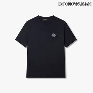 [엠포리오 아르마니]남성 로고 패치 리오셀 블렌드 티셔츠 A516126063(330000)