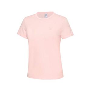 다이나핏 ESSENTIAL (에센셜) 여성 반팔티_ICE PINK YWM26221U6 302697