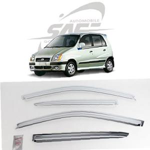 비스토 차량용 크롬 윈도우 썬바이저 창문 빗물받이 몰딩 햇빛가리개