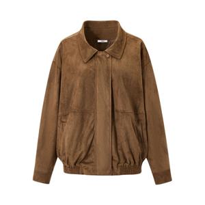 [위시드]빈티지 무드 스웨이드 밴딩 카라 자켓 (WIDAJK001)