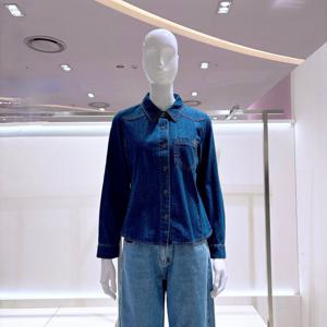 [비지트인뉴욕] 스티치 포인트 데님 셔츠 VC3LS15