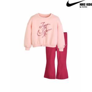 [나이키키즈(플레이키즈)]나이키 스우시 온포인트 레깅스 세트 1-4세 A253ST844PPI