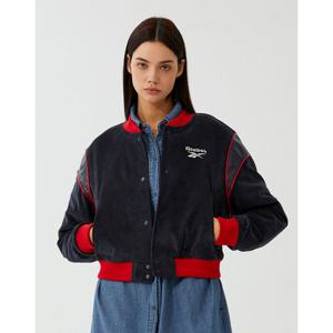 리복  코듀로이 바시티 자켓(W) - 네이비 REJU3FJ52N3