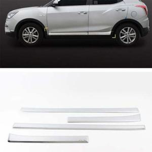 티볼리 사이드 언더라인 몰딩 크롬 도어 몰딩 튜닝