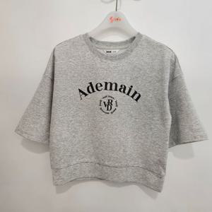 [소이]7부 맨투맨 셋업티 24f0785gy 여아/주니어용