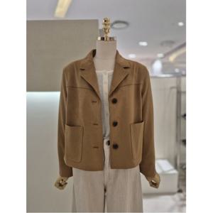 [AB.F.Z] 스웨이드 크롭 자켓 (KSA5HL01G)