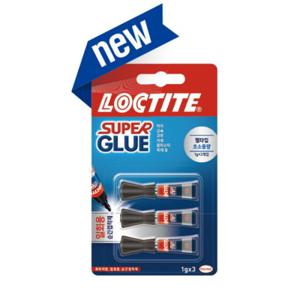 헨켈 록타이트 일회용 순간접착제 1gx3개입
