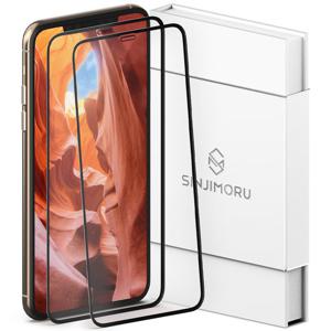 2매 아이폰 11 프로맥스 2.5Ds 엣지 풀커버 강화유리 액정보호